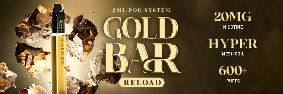 Vape Gold Gold Bar Reload Pod Vape Kit