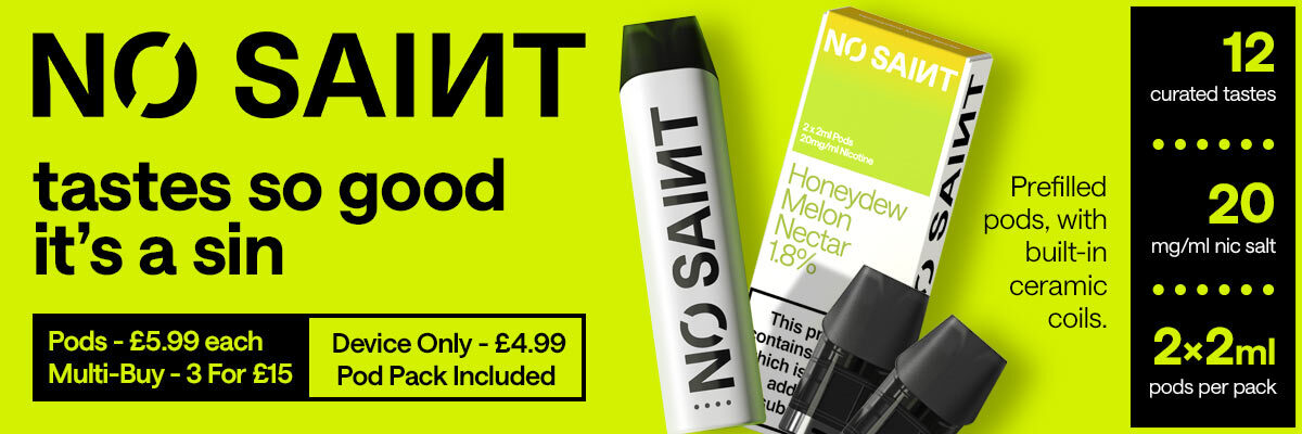 No Saint Device + Pod Pack Included