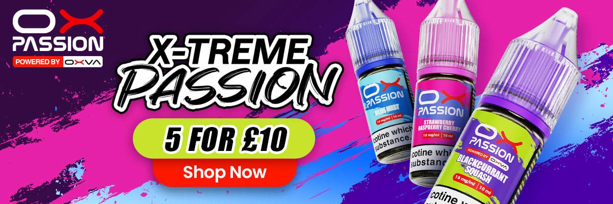 Ox Passion 10ml - 5 For £10