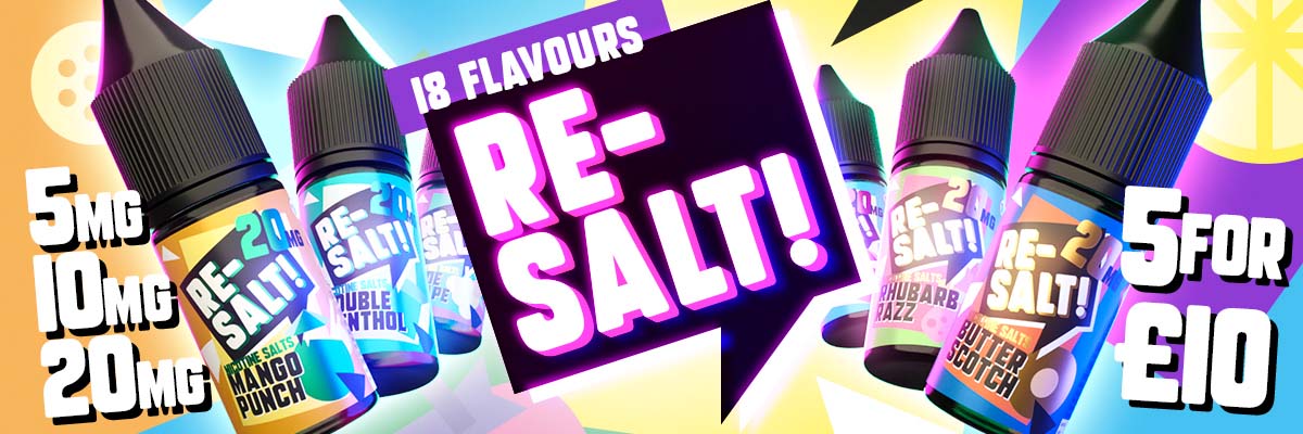 Resalt Nicotine Salt Eliquid