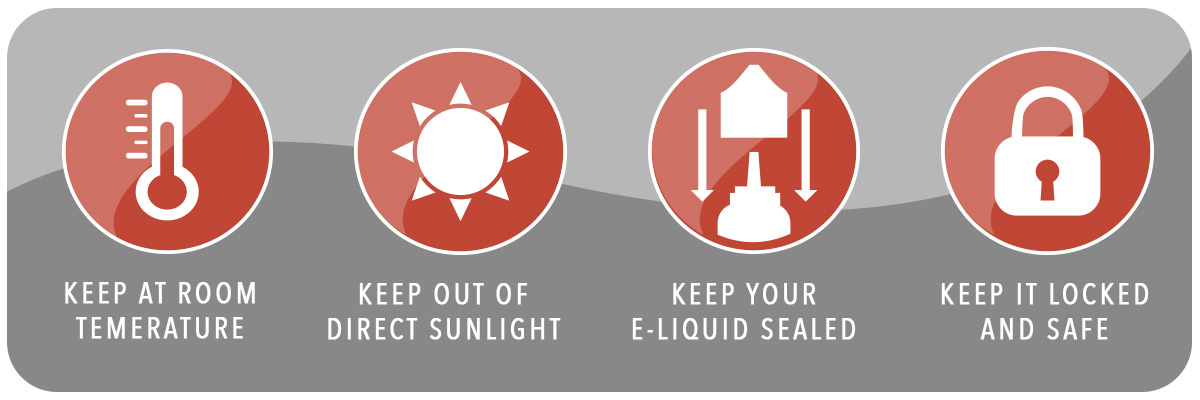How to keep e-liquids in top condition