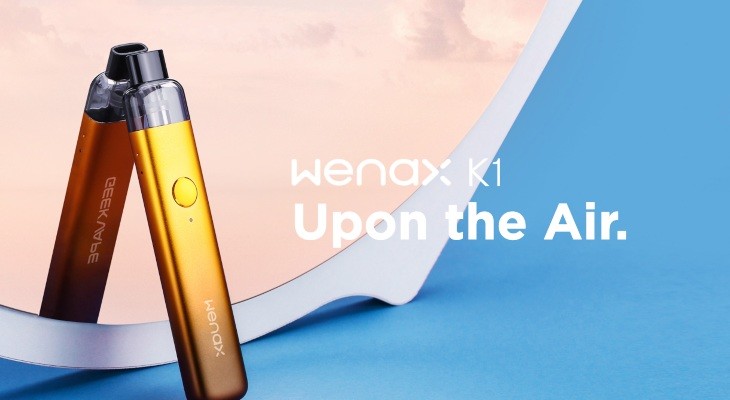 The GeekVape Wenax K1 kit combines a compact design with lightweight construction for a pocket-friendly vape.