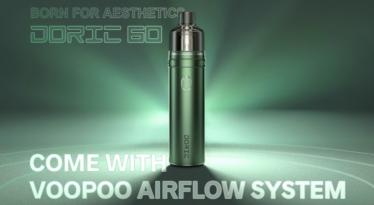 The VooPoo Doric 60 pod vape might be small, but it’s capable of delivering an authentic DTL vape.