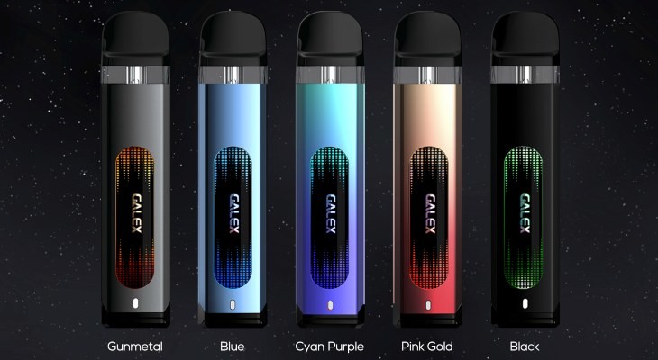 All Freemax Galex vape kits colors