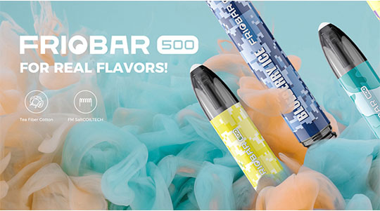 The Friobar 500 disposable vape is available in a variety of blends, meaning you have a choice.