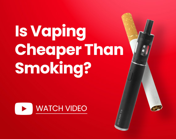 'Is Vaping Cheaper Than Smoking' Video Thumbnail