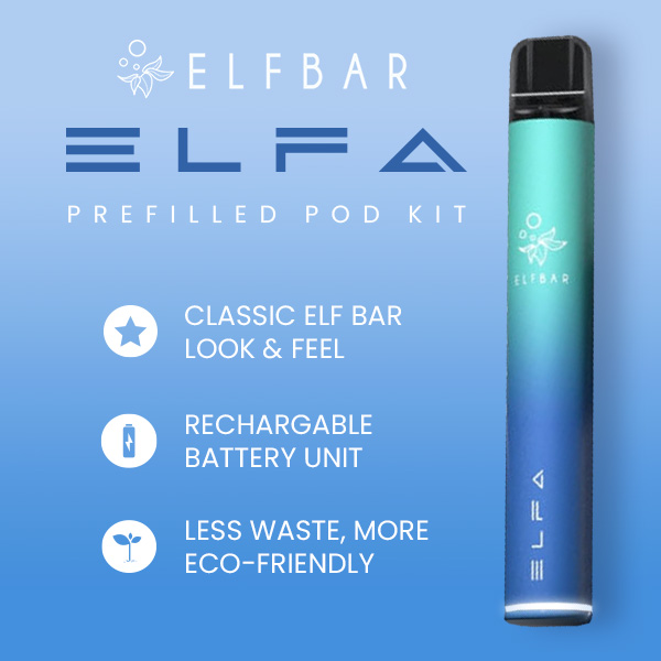 Elf Bar Elfa Kit And Point Of Sale