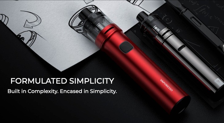 The Vaporesso GTX GO 40 pod kit combines a simple design with the latest chipset technology.