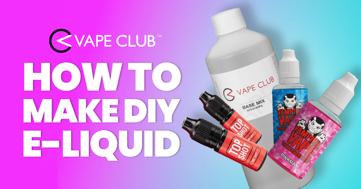 A Guide On How To Make DIY E-Liquid Juice