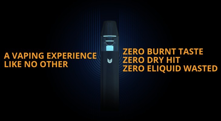 Experience the power of ultrasonic technology and a better flavour from your e-liquid with the Surge Express pod kit