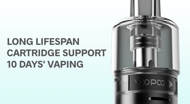 Voopoo ITO vape pod cartridge life span