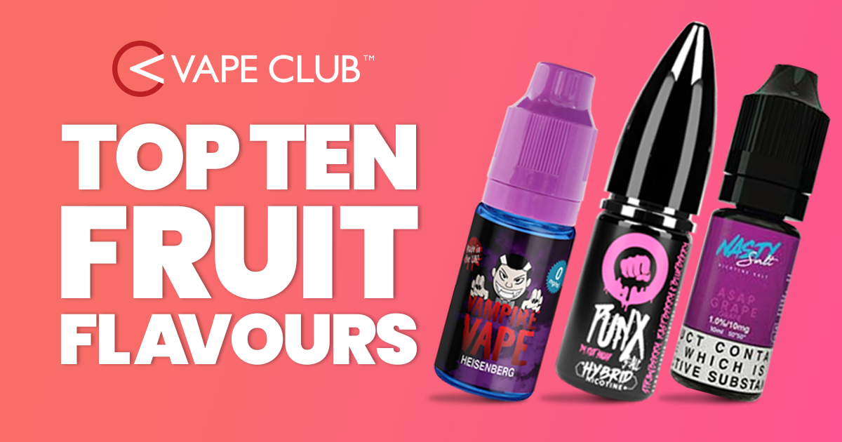 Top Ten Fruit ELiquids 2023