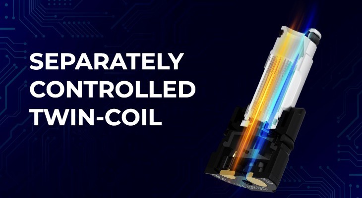 Uwell Crown M twin-coil
