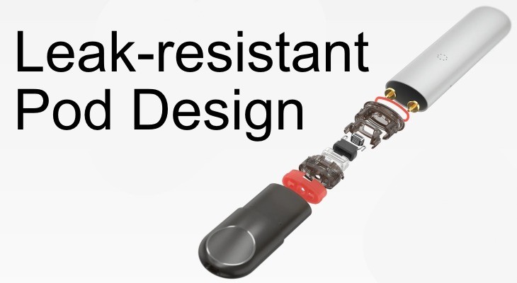 Relx Infinity Pod kit, leak-resistant vape kit