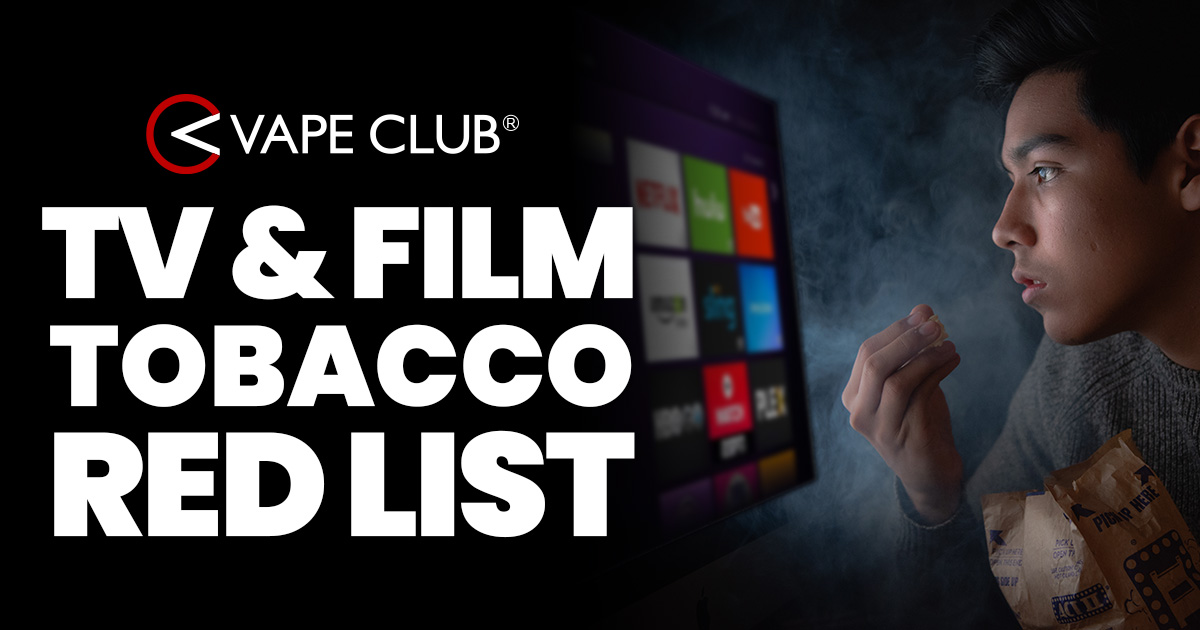 Clearing the Air: TV and Film Tobacco Red List 2023