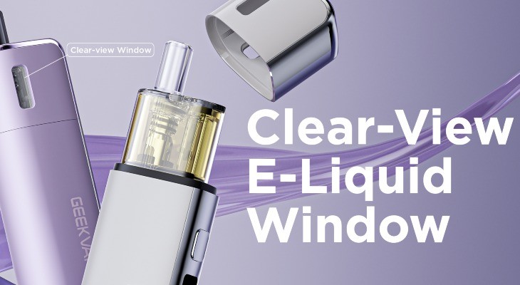 Geekvape Soul e-liquid window