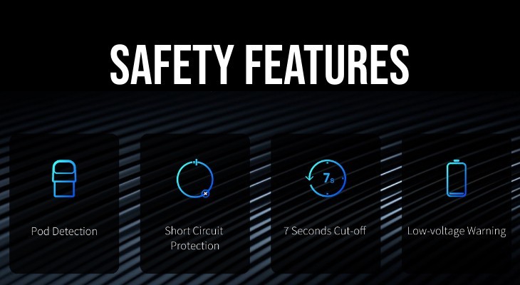 Smok Propod GT′s safety features