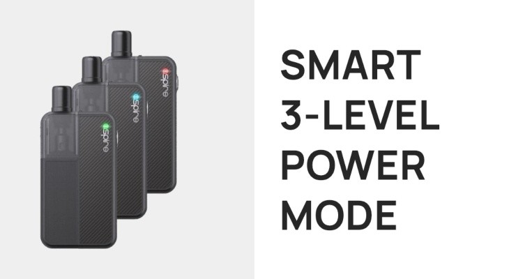 Aspire Flexus Blok power modes