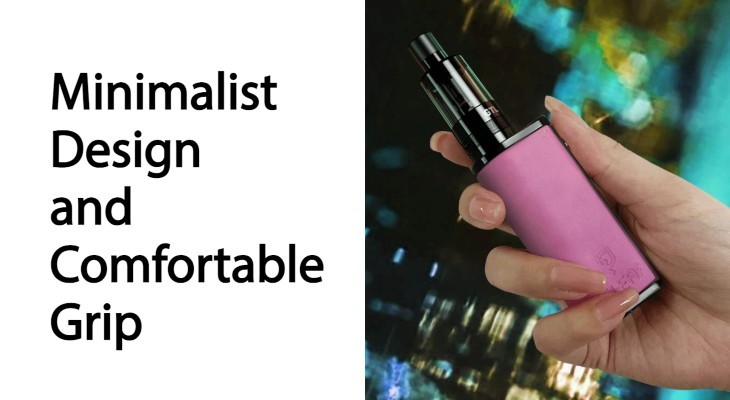 The iStick i40’s rounded, ergonomic shape