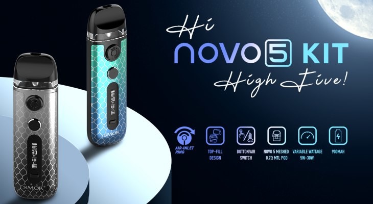 Smok Novo 5 features