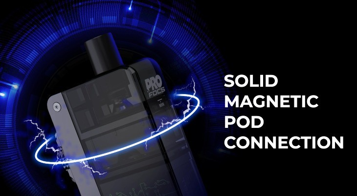 Uwell Crown B pod magnetic connection