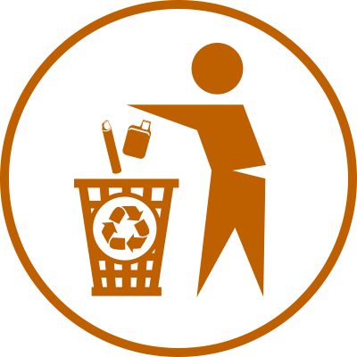 In House Recycling Icon