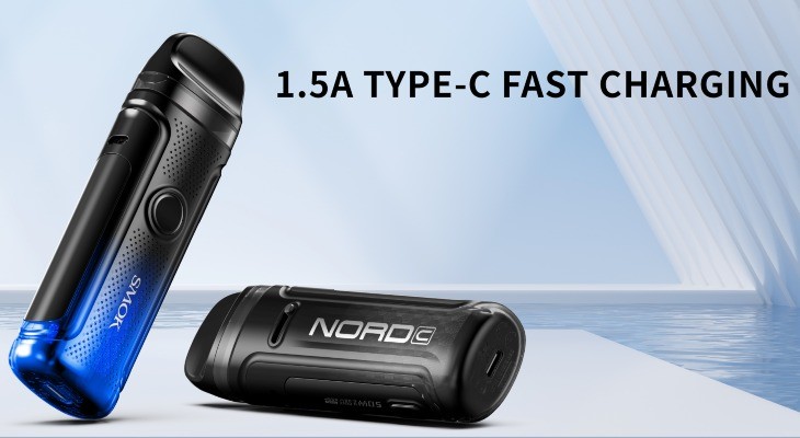 The Nord C’s fast-charging feature