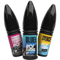 Riot Squad e-liquids range illustration