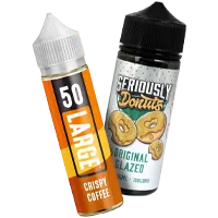 2 for £20 e-liquid deals illustration