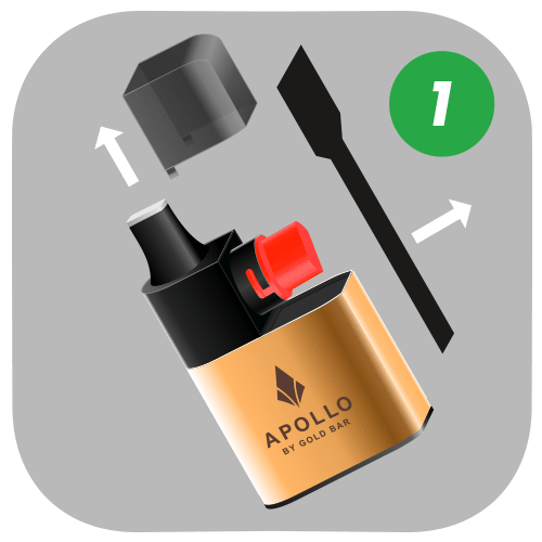 Unwrap Your Gold Bar Apollo 20K Vape Kit