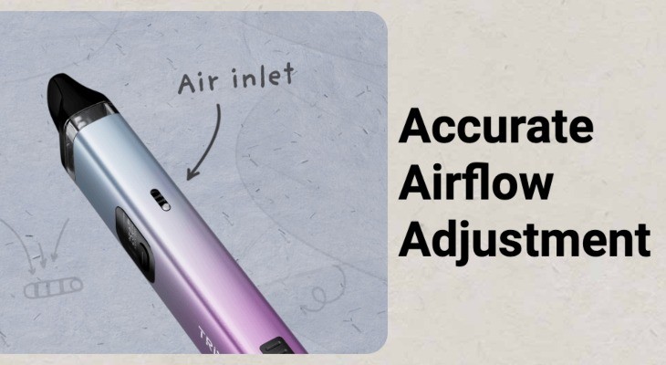 Innokin Trine adjustable airflow