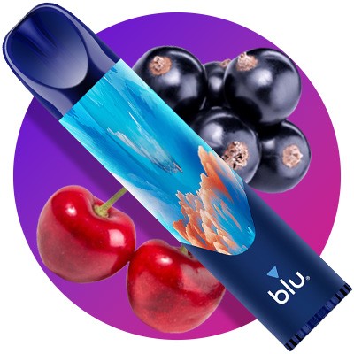 Blueberry Cherry Blu Bar Disposable Vape