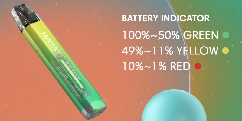 Hayati Remix 2400 battery indicator