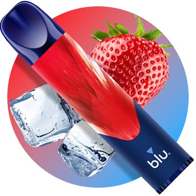 Strawberry Ice Blu Bar Disposable Vape