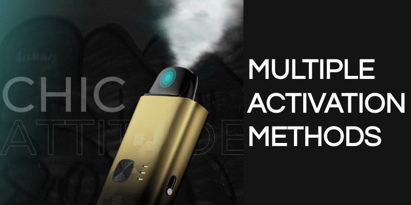 Uwell Crown S activation methods