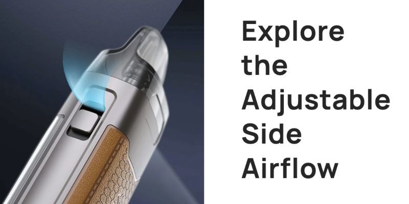 Aspire Veynom Air vape kit customisable airflow control