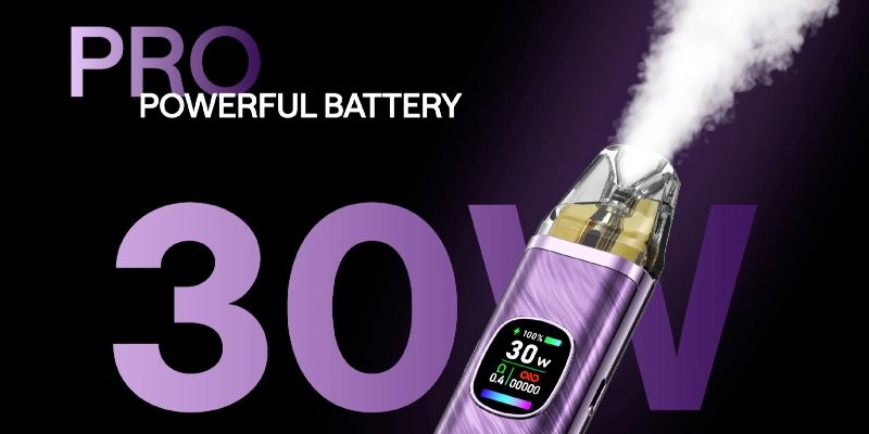 OXVA Xlim Pro 2 vape kit 30W max output, MTL & RDTL vaping