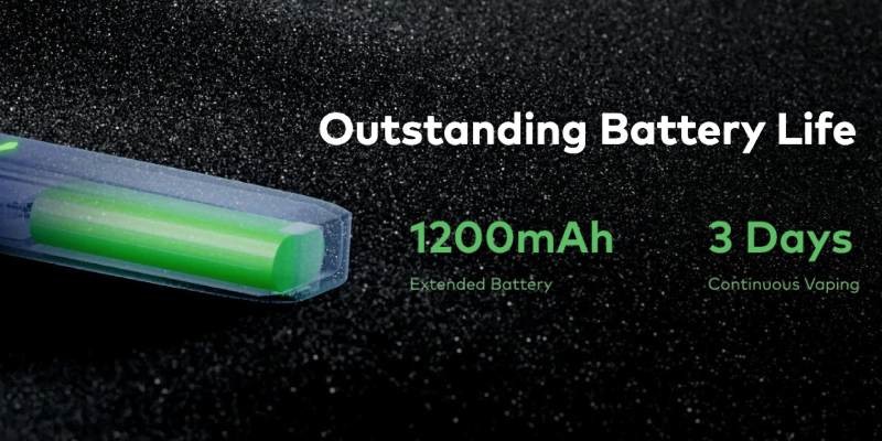 Innokin Endura V vape kit built-in 1200mAh battery, USB-C charging