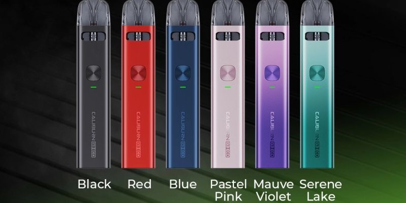 Uwell Caliburn G3 ECO colourways