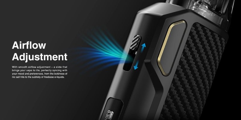 Lost Vape Thelema Elite 40 vape kit features adjustable airflow control