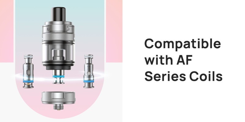 Aspire AF Tank AF Series coil, MTL, RDTL & DTL vaping