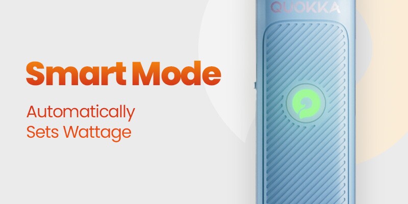 Hayati Quokka Lite, Smart Vaping Mode, Automatic Wattage Adjustment