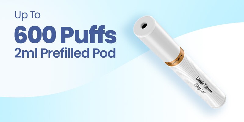 Oxva Slim Stick Prefilled Pods, 2ml Of 20mg Nic Salt, Up To 600 Puffs