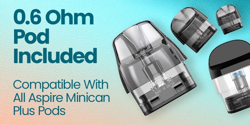 Aspire Minican Lite 0.6 Ohm refillable pod