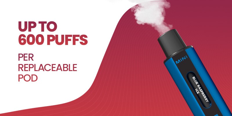 IVG Reload Mini Pod Kit, Up To 600 Puffs, MTL Vaping