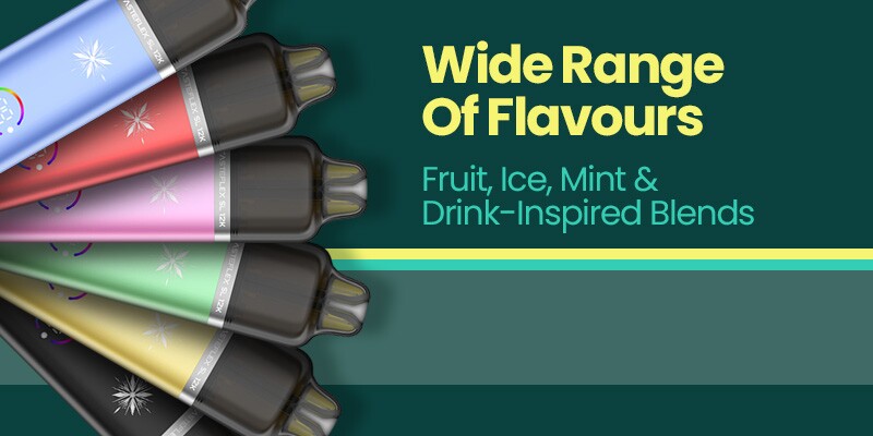 Oxva Tasteflex SL 12K Flavours, Fruit, Ice, Mint & Drink