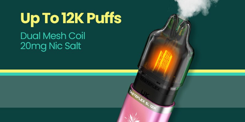 Oxva Tasteflex SL 12K Refill Pack, 2ml Prefilled Pod & 10ml Refill Container