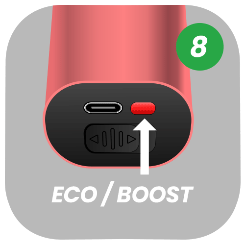 Activate Boost Or Eco Mode