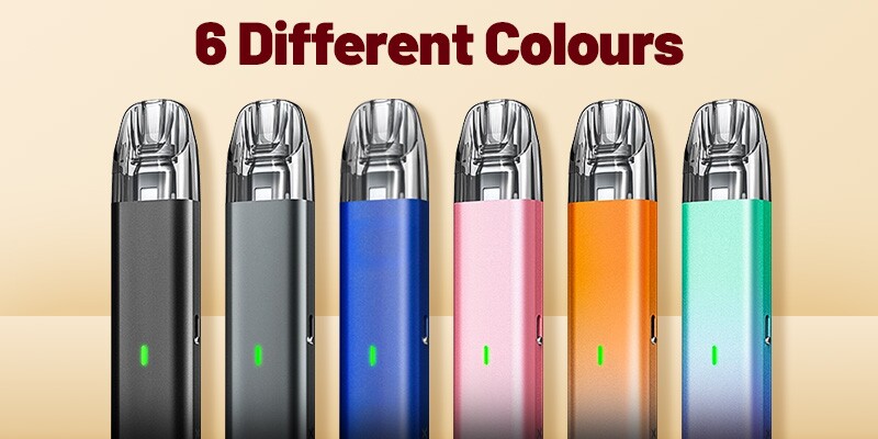 Freemax Rexa Lite in Black, Champagne, Olive Green, Blue, Cyan and Red