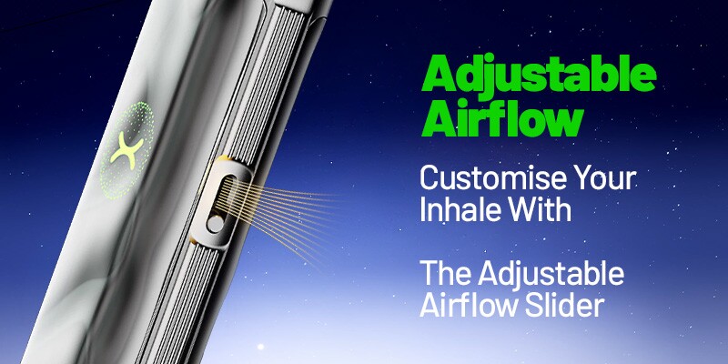The Oxva Xlim Go 2 has an adjustable airflow slider